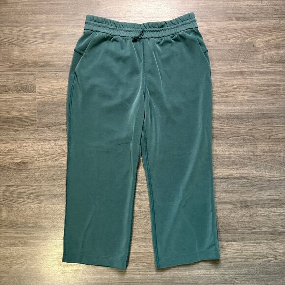 Lululemon Women's Softstreme High-Rise Straight-Leg Cropped Pant - Storm Teal - Picture 4 of 11